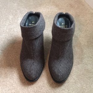 Anthropologie Booties Finch and Ivy